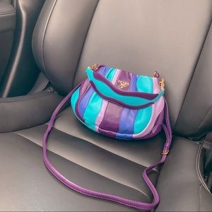 Prada Trembled Blossoms Shoulder Crossbody Bag